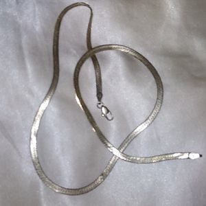 Vintage Italian SS Herringbone Chain